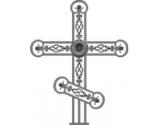 Крест кованый тип 004. от 13000 руб.