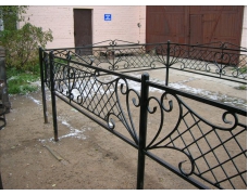 Кованая оградка тип 310. стоимость договорная от 5000 руб. м.п.